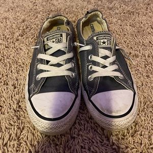 Low grey converse